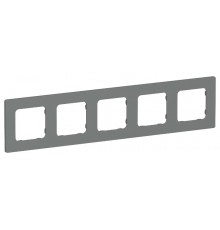 FLITE Classic Рамка 5-ая РУ-5-К-ФлМА мокрый асфальт  FI-M52-32-20-K80  IEK