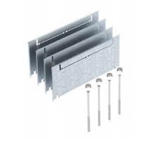 Комплект для регулирования высоты монтажного основания UZD250 (сталь,215+55 мм) (ASH250-3 215270)  7410158  OBO Bettermann