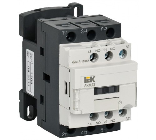 ARMAT Контактор КМИ-А-11812 LC1D 18А 36В/АС3 1НО/1НЗ   AR-ACC-11-018-036-11  IEK