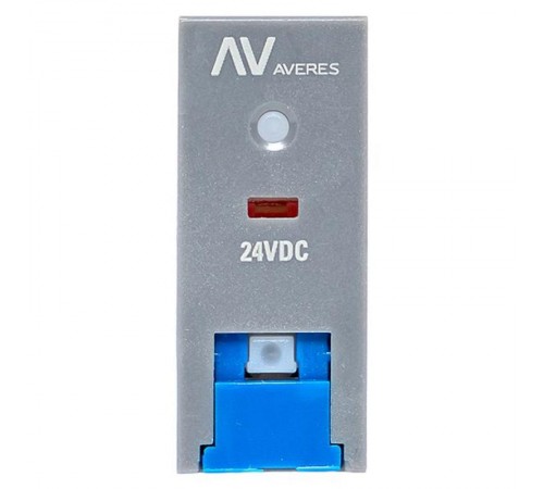 Реле промежуточное с кнопкой и мех. Индикацией RPAt 22/2 8A 24В DC  rpat-22-2-24DC   EKF