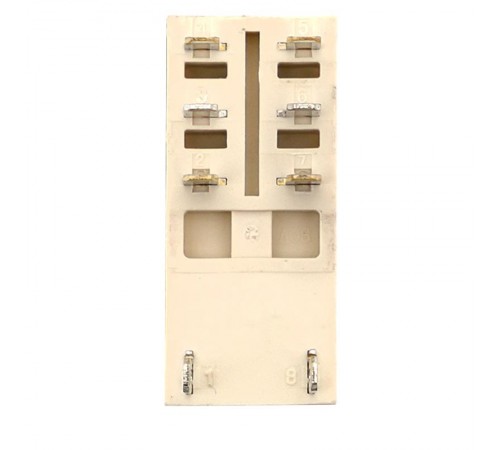 Реле промежуточное с кнопкой и мех. Индикацией RPAt 22/2 8A 24В DC  rpat-22-2-24DC   EKF