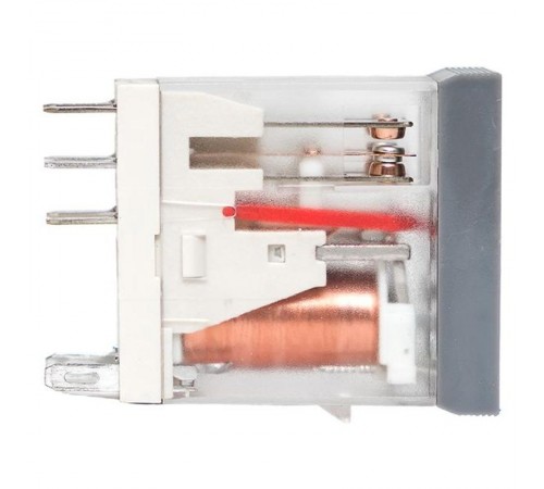 Реле промежуточное с кнопкой и мех. Индикацией RPAt 22/2 8A 24В DC  rpat-22-2-24DC   EKF