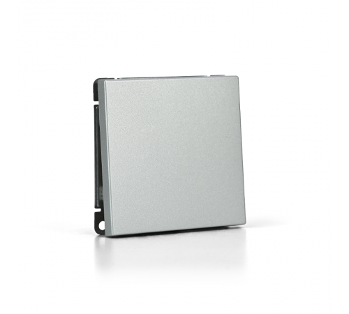 ArtGallery Алюминий Выключатель кнопочный 1-клавишный, 10А, механизм  GAL000315  SE