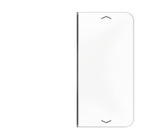 клавиша с символом для 2-клавишного пульта KNX, белая, для серии CD  CD402TSAPWW  Jung