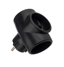 Разветвитель  FAP-3-bk тройник, черный  .5053366  ФАZА