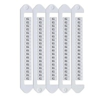 Маркировка для клемм, ширина 5 мм, символы "L2", горизонтальная ориентация  NUTB-5-L2H  DKC