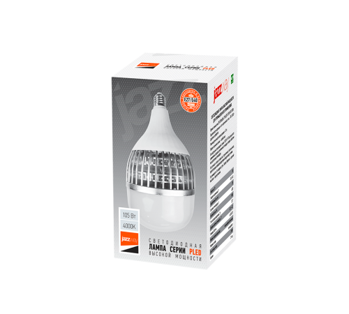 Лампа светодиодная промышленная PLED-HP-TR150 105w 4000K 9000Lm E27/E40(переходник в компл.)  .5036246  JAZZWAY