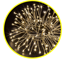 Гирлянда световая  NGF-F01-120WW-3AA-фейерверк  14207  Navigator