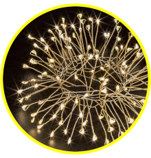 Гирлянда световая  NGF-F01-120WW-3AA-фейерверк  14207  Navigator