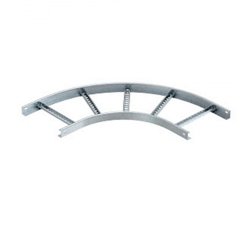 Угловая секция 90° лестничного лотка 45х300 мм R=300 мм  6225024  OBO Bettermann