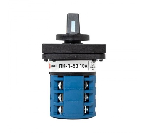 Переключатель кулачковый ПК-1-53 10А 3P "1-2" EKF PROxima  pk-1-53-10  EKF