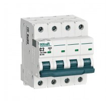 Выключатель автоматический четырехполюсный ВА-105 2А C 10кА  13185DEK  DEKraft