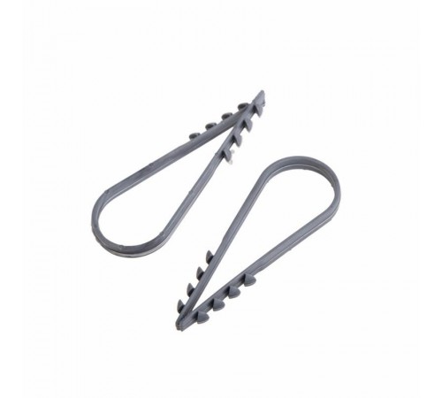 Дюбель-хомут нейлоновый PROconnect 19-25 мм, серый, упаковка 100 шт.  07-4503-3  PROconnect