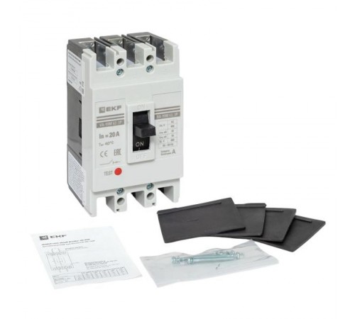 Выключатель автоматический ВА-99М 63/20А 3P 20кА EKF Basic  mccb99-63-20m  EKF