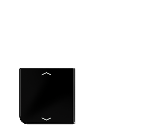 клавиша с символом для 3 и 4-клавишного пульта KNX, чёрная, для серии CD ( нижняя левая; верхняя правая  и нижняя левая)  CD404TSAPSW23  Jung