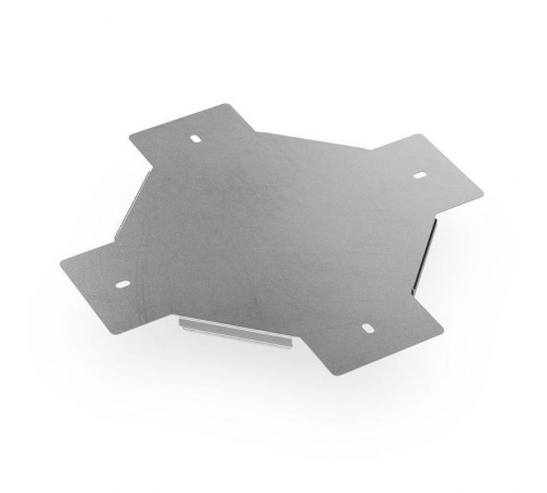 Крышка ответвителя Х-образного Профи INOX (AISI 304) 100 (1,0 мм)  PR16.16979  Промрукав