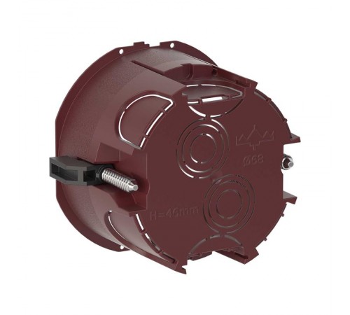 Подрозеточная коробка для полых стен, глубиной 45мм, 2 модуля   4402952  DKC