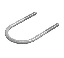 Хомут крепления U-образный 8х110, гальван. цинк, 052280  ХК-U-8х110-ЭЦ   Ostec