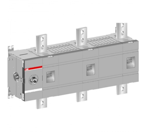 Рубильник OT1250E03W8 1250А 3х-полюсный (без ручки управления и переходника) с увеличенными межфазными расстояниями 185мм  1SCA022871R8460  ABB