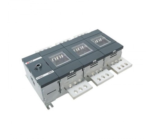 Рубильник 2500A 3P без рукоятки управления TwinBlock  tb-s-2500-3p  EKF