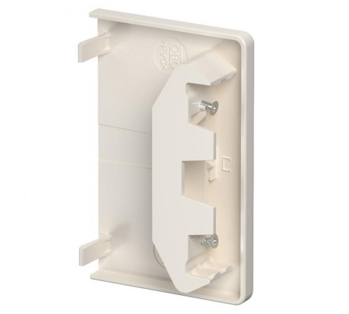 Торцевая заглушка кабельного канала Rapid 80 70x110 мм (ПВХ,кремовый) (GK-E70110CW)  6274371  OBO Bettermann