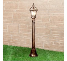 Светильник садово-парковый Capella F черное золото  a025014  Elektrostandard