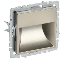 BRITE Подсветка LED встраиваемая ПЛ20-БрШ шампань  BR-FL20-K37  IEK