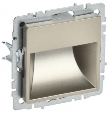 BRITE Подсветка LED встраиваемая ПЛ20-БрШ шампань  BR-FL20-K37  IEK