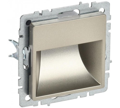 BRITE Подсветка LED встраиваемая ПЛ20-БрШ шампань  BR-FL20-K37  IEK