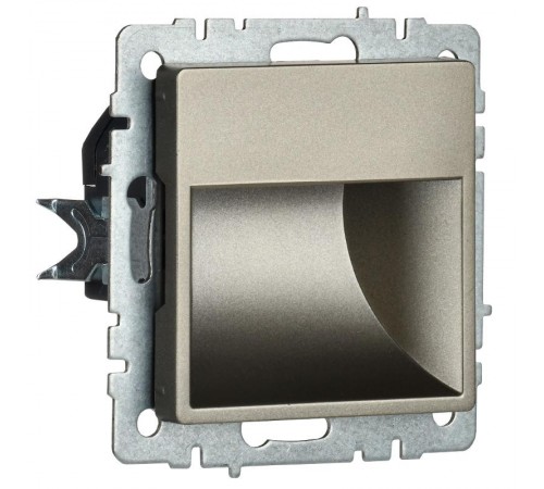 BRITE Подсветка LED встраиваемая ПЛ20-БрШ шампань  BR-FL20-K37  IEK