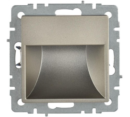 BRITE Подсветка LED встраиваемая ПЛ20-БрШ шампань  BR-FL20-K37  IEK