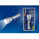 Фонарь универсальный S-LD044-C Silver "Simple Light Gambit", пластик, 0,5 Watt LED, упаковка кламшелл, 2хАА н/к, цвет серебро  UL-00000206  Uniel