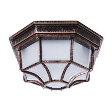 Светильник "Тартаруга" НПП 03-100-005 IP65 матовый /корпус с решеткой медь  1005501034  Элетех