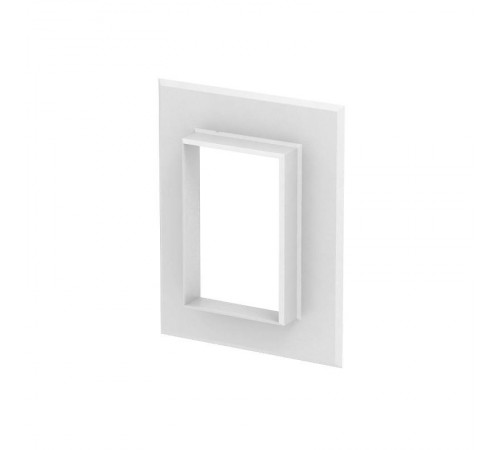 Настенная стыковая рамка кабельного канала Rapid 80 70x110 мм (алюминий,белый) (G-AWAG70110RW)  6278840  OBO Bettermann