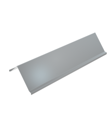 Крышка лотка двускатная 200х1,5 L3000 мм  KLZ200-1.5-3000  КМ - профиль