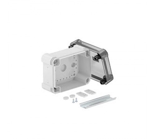 Распределительная коробка X06C, IP 67, 151х167х87 мм,сплошная стенка, прозрачная крышка, DIN-рейка  2005560  OBO Bettermann