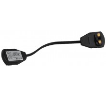 Коннектор для шинопровода гибкий черный TR7 - C 2W-FL BK  Б0032174  ЭРА