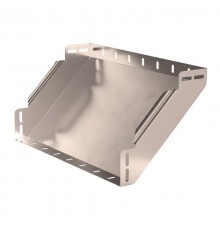 Угол вертикальный внутренний 90 градусов Стандарт INOX (AISI 409) 400х80  PR16.3387  Промрукав