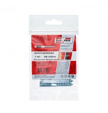 Шпилька сантехническая М8х60 (4шт) - пакет  112231  Tech-KREP