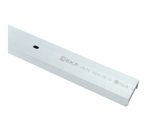 Кабель-канал магистральный (12x12) (120 м) белый  kkm-12-12 EKF