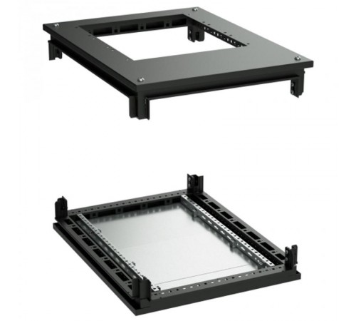 Крыша с фланцем и основание для IT корпусов CQE 600 x 1200 RAL9005  R5KTB612FITB  DKC