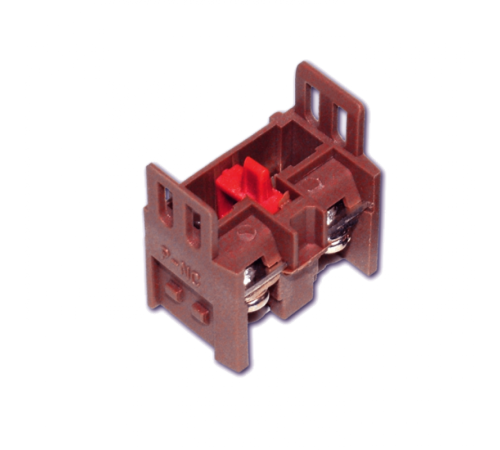 Дополнительный контакт для светосигнальной арматуры NC бордовый EKF PROxima  pbn-01-r  EKF