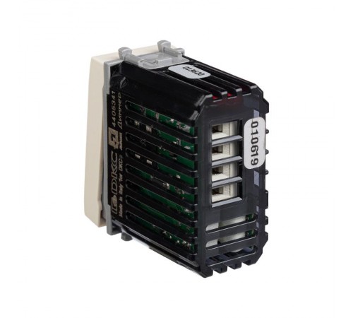 Диммер кнопочный "Ванильная дымка", "Avanti", для LED ламп, 1мод.  4405341  DKC