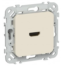 FLITE Розетка HDMI РШДМА-ФлСл сливочный  FI-H10-K86  IEK