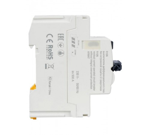 Выключатель дифференциальный (УЗО) R10N 2P 40А 30мА тип A ARMAT  AR-R10N-2-040A030  IEK