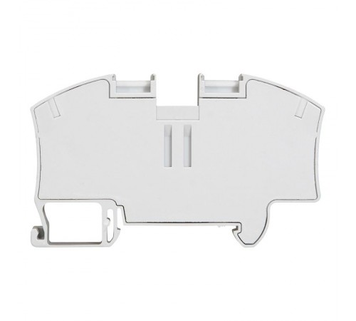 Пружинная клемма Viking 3 - однополюсная - 1 вход/1 выход - шаг 12 мм - серый  037264  Legrand