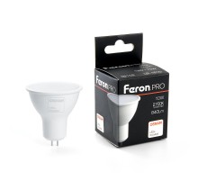 Лампа светодиодная, (10W) 230V G5.3 2700K MR16, LB-1610  38158  FERON