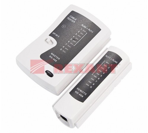 Тестер кабеля RJ-45+RJ-11 468 PROconnect  12-1006-4  PROconnect