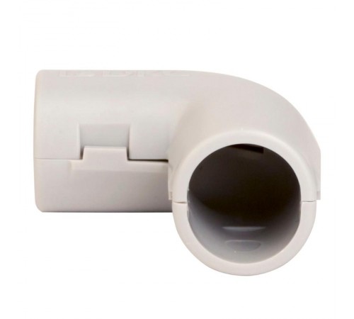 Колено открывающееся. 90 град.. IP40. д.20мм (розница)  50520R  DKC
