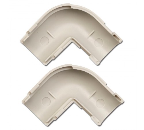 Колено открывающееся. 90 град.. IP40. д.20мм (розница)  50520R  DKC